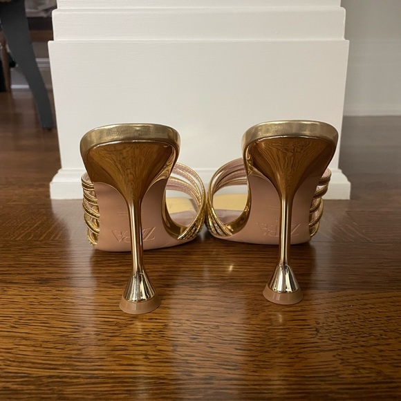 Zara Gold High Heels - Picture 4 of 6